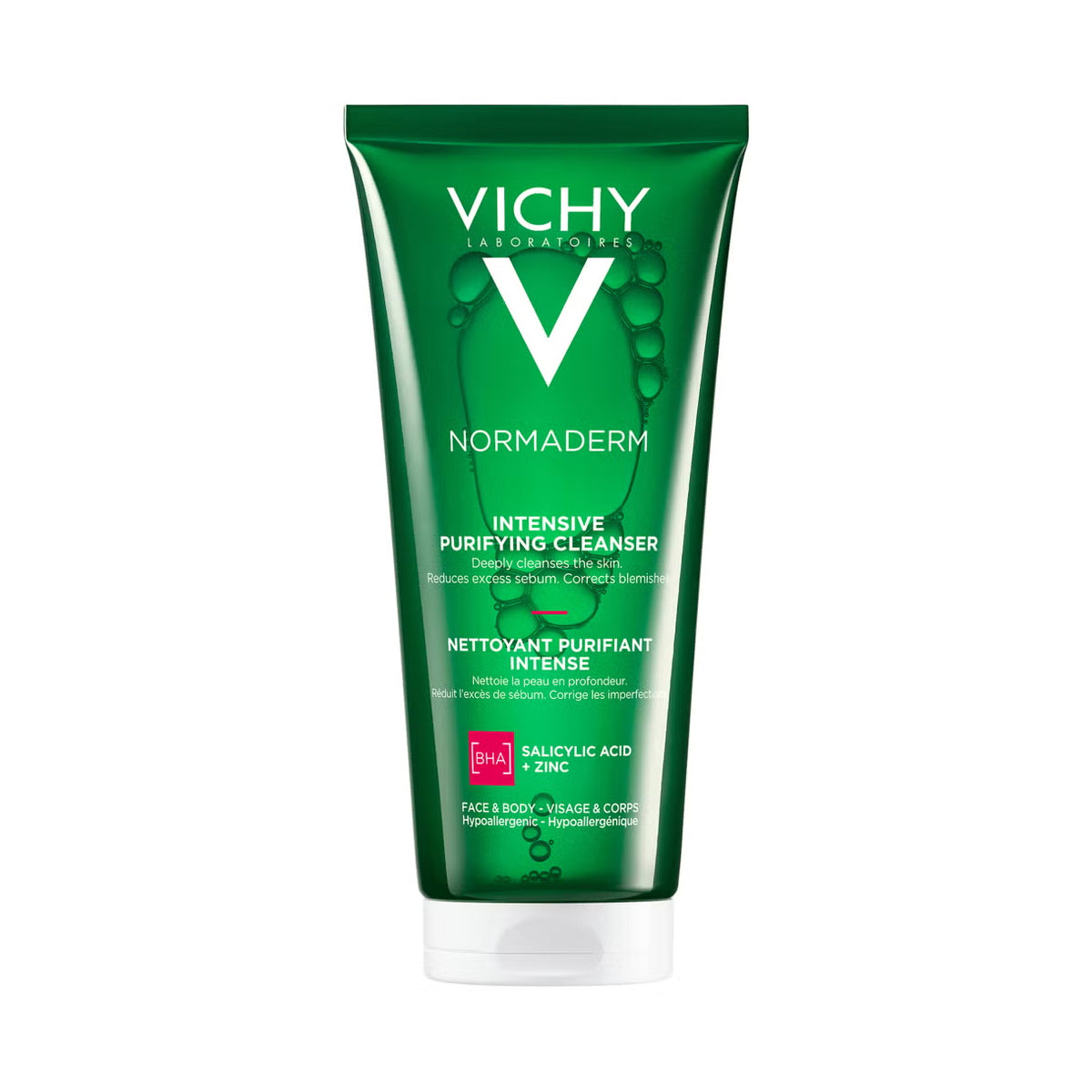 Vichy Normaderm Phytosolution Face Cleanser Gel for Oily/Acne Skin with Salicylic Acid 200ml